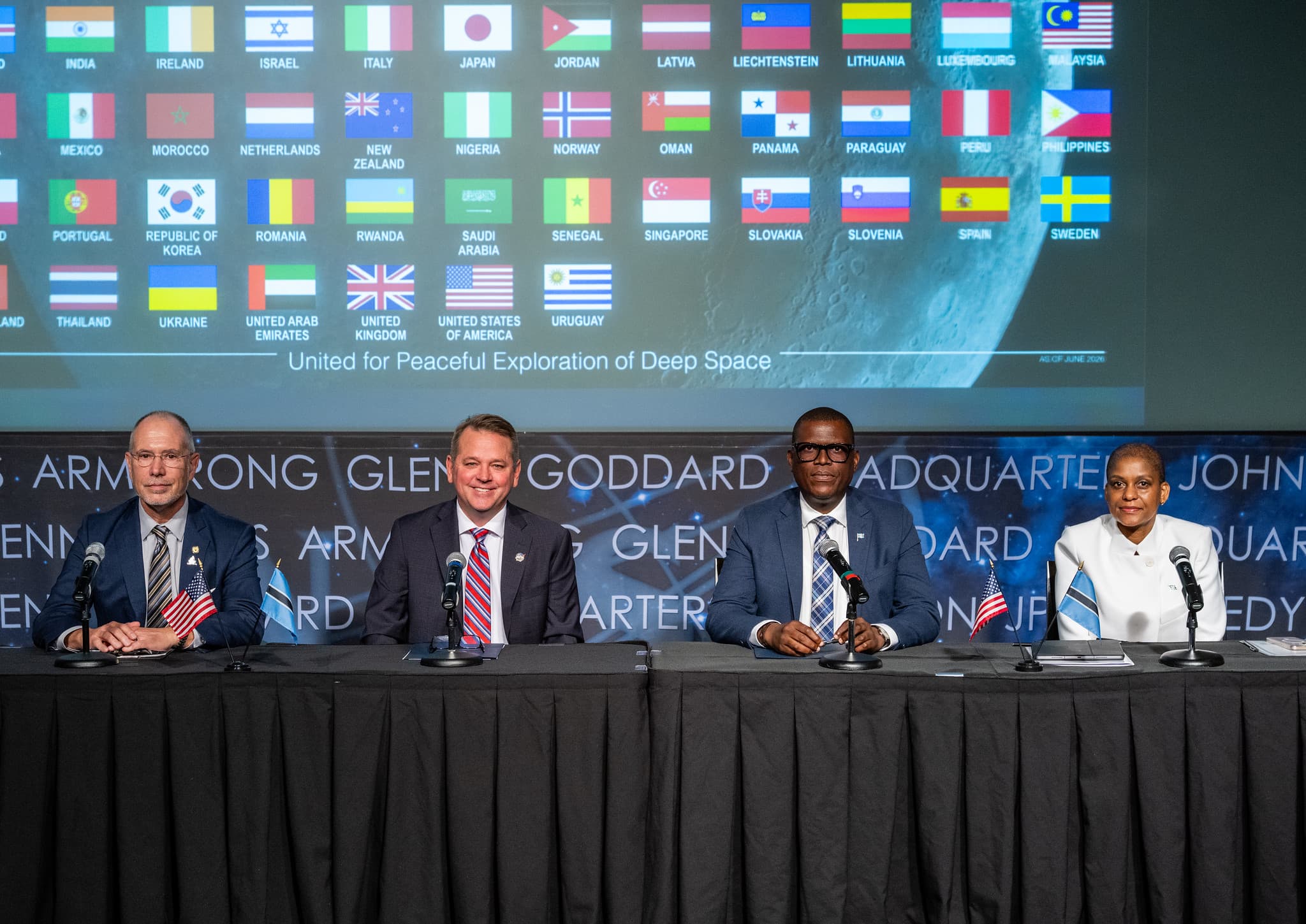 NASA Welcomes Botswana as 68th Artemis Accords Signatory