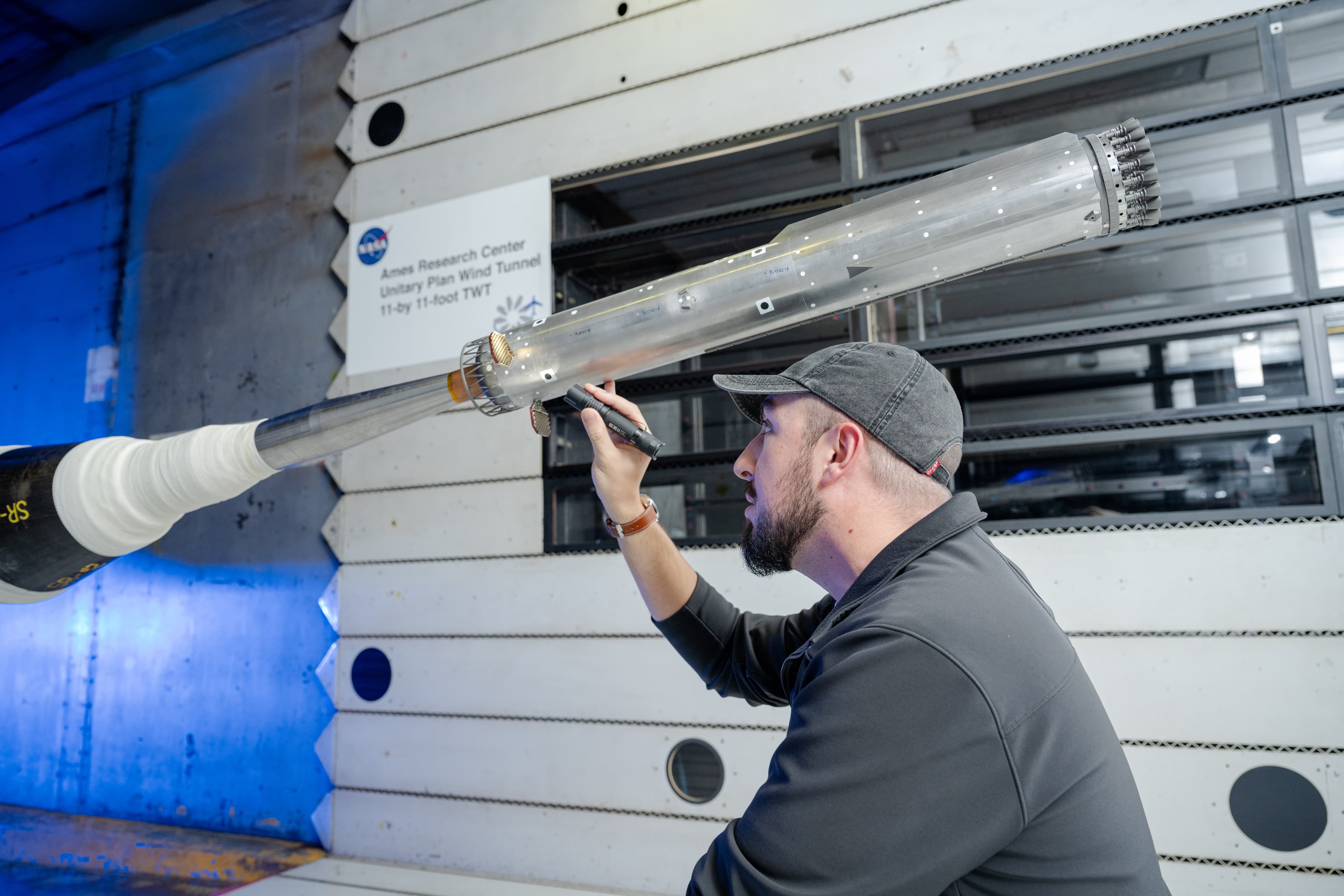 NASA, SpaceX Advance Wind Tunnel Tests for Starship Rocket